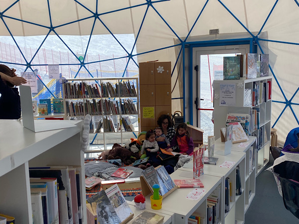 Il Biblioigloo di Andalo: una biblioteca ad alta quota