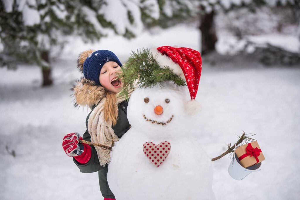 Giochi sulla neve per bambini: 10 idee